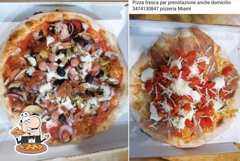 Kostet verschiedene Arten von Pizza