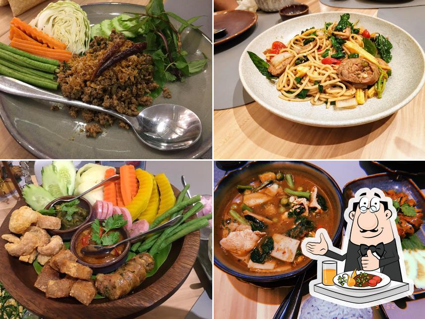 Food at Porwa Northern Thai Cuisine