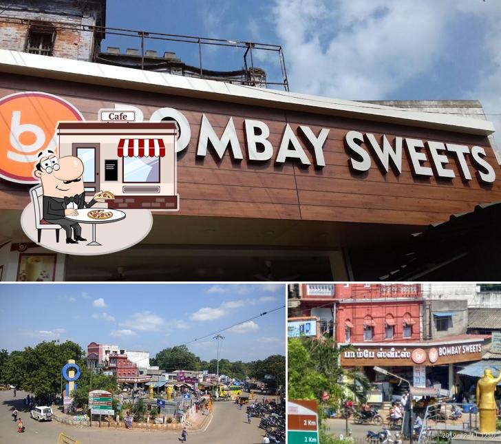 The exterior of Bombay Sweets
