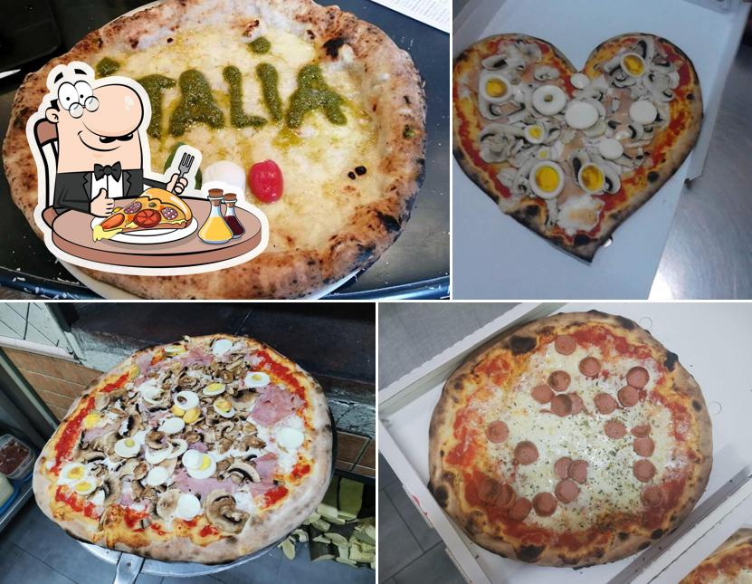 Ordina tra le molte varianti di pizza