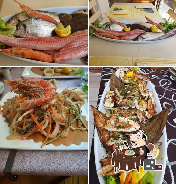 Ristorante Vecchio Marconi offre un menu per gli amanti dei piatti di mare