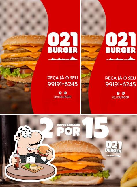 Peça um hambúrguer no ZERO 21 BURGER