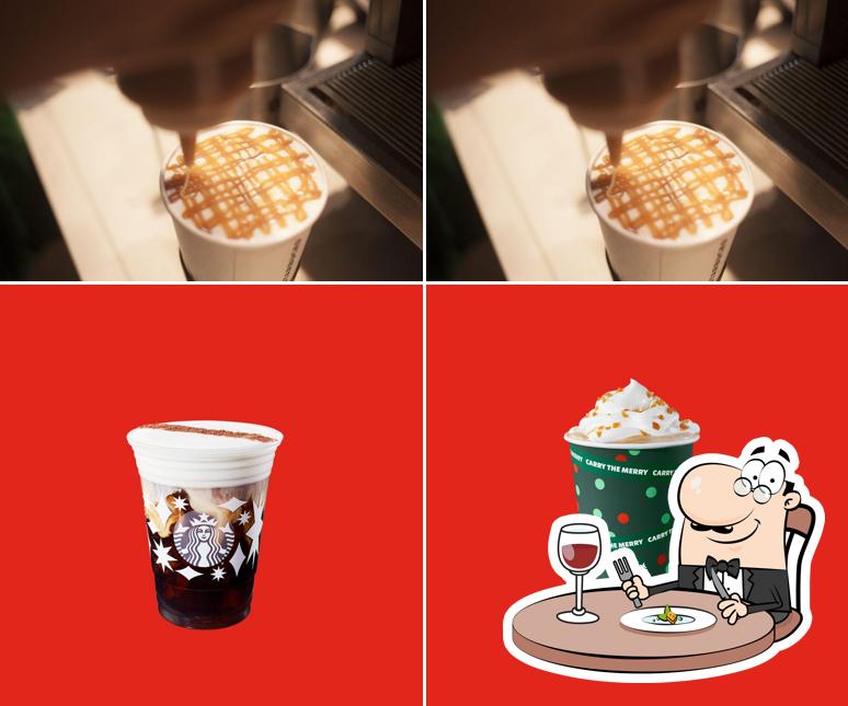 This is the photo depicting food and drink at Starbucks
