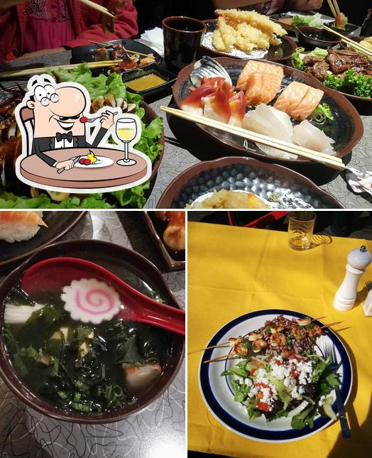 Food at Aji Sai Japanese Restaurant