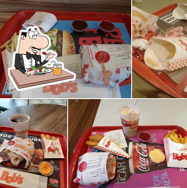 Comida em Bob's Burger - Shopping Penha