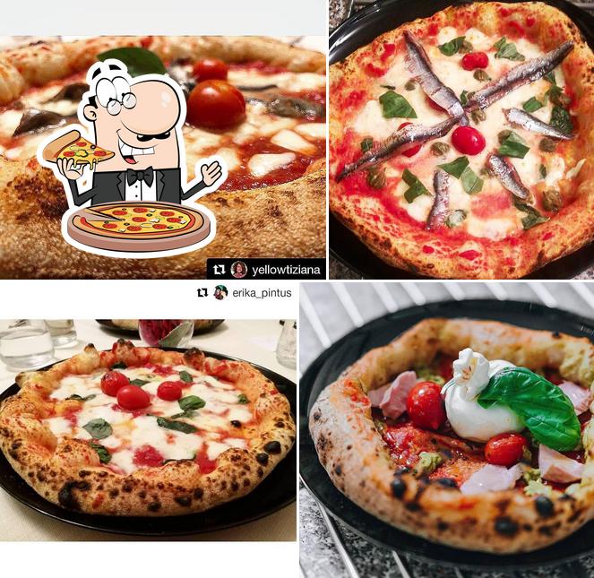 Scegli tra le molte varianti di pizza