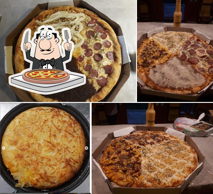 Escolha diversos variedades de pizza