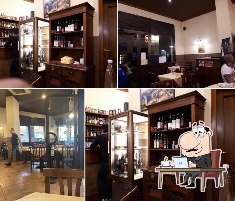Gli interni di Chez Antoine