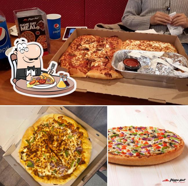 Choisissez des pizzas à Pizza Hut