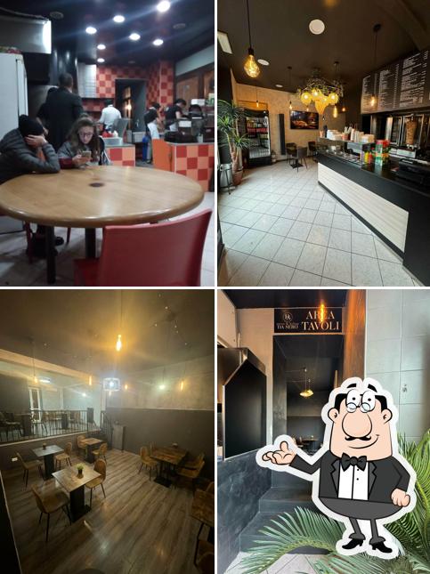 Gli interni di Da Sero Pizza & Kebab