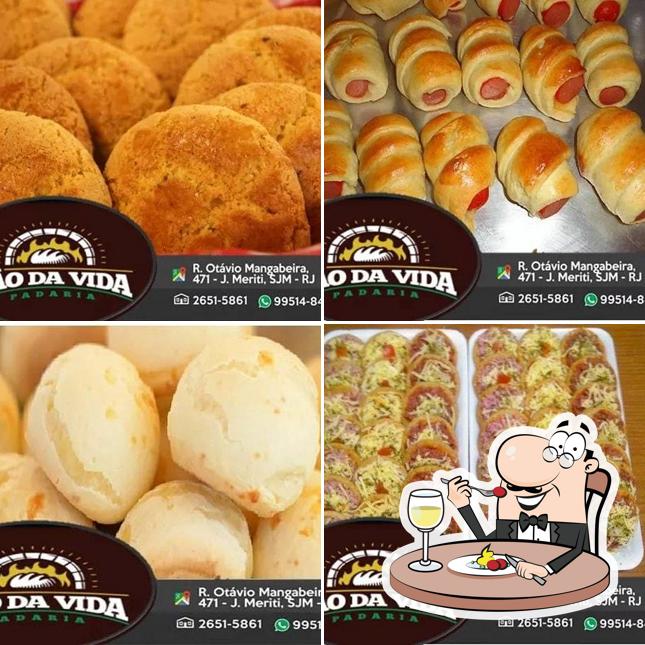 Comida em Pão da vida padaria e confeitaria 17 Ltda