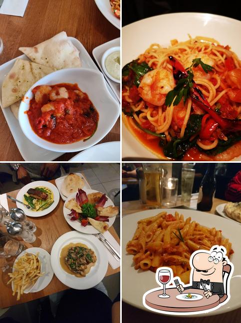 Еда в "Prezzo Italian Restaurant Leicester Meridian"