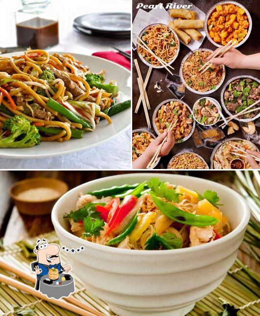 Food at Pearl River Chinese & Thai Takeaway