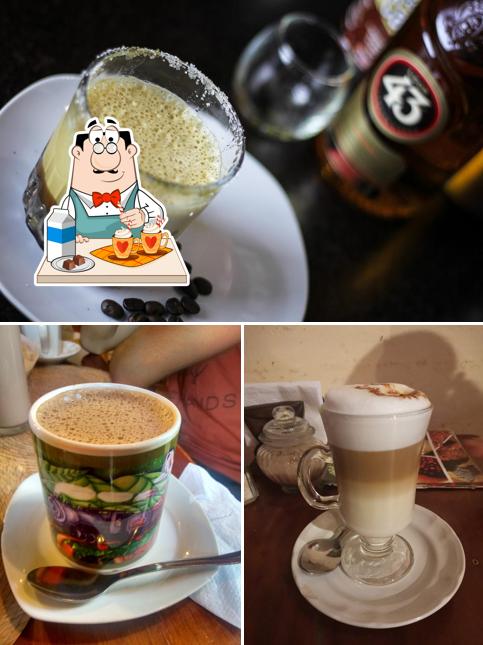 Ven y prueba las diferentes bebidas a tu disposición en Café La Estación