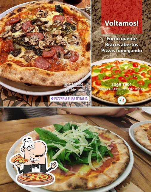 Peça pizza no Pizzeria Elba D'Itália