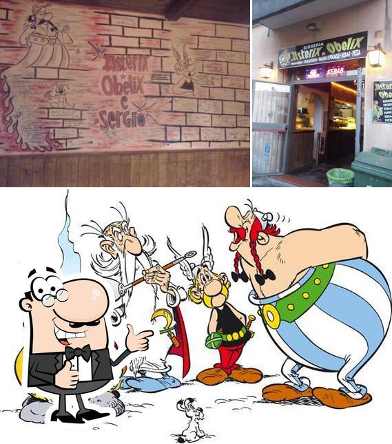 Ecco un'immagine di Asterix e obelix