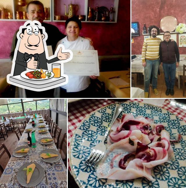 Cibo al Ristorante Salumificio Moreno - Cucina tipica tradizionale, prosciutti