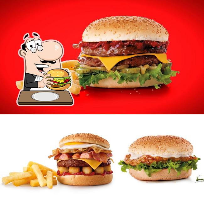 Get a burger at Wimpy