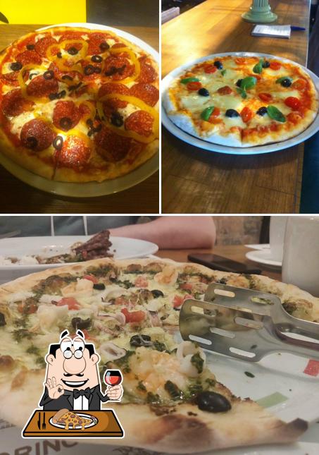 Essayez des pizzas à Pecorino