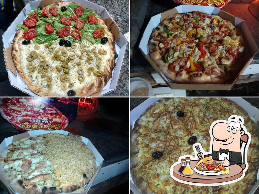 Consiga diversos estilos de pizza