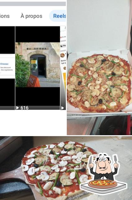 Choisissez différents genres de pizzas