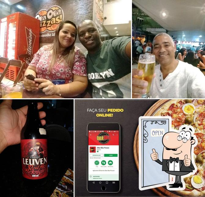 Это изображение ресторана "Oba Oba Pizzaria Cerâmica: Rodízio de Pizza, Calzone, Milk-shake, Nova Iguaçu RJ"