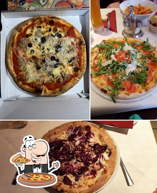 Pick pizza at Sapori Ristorante
