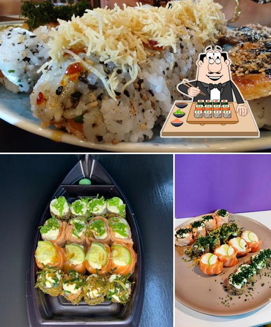 Presenteie-se com sushi no AUDAZ SUSHI