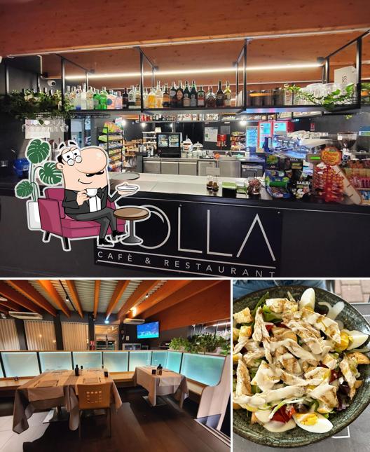 Gli interni di Bolla Café & Restaurant