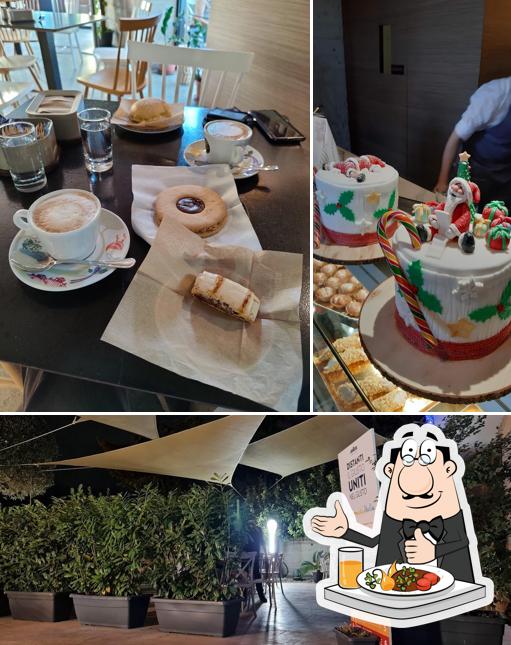 Questa è la immagine che raffigura la cibo e interni di Meeting Coffe Bar