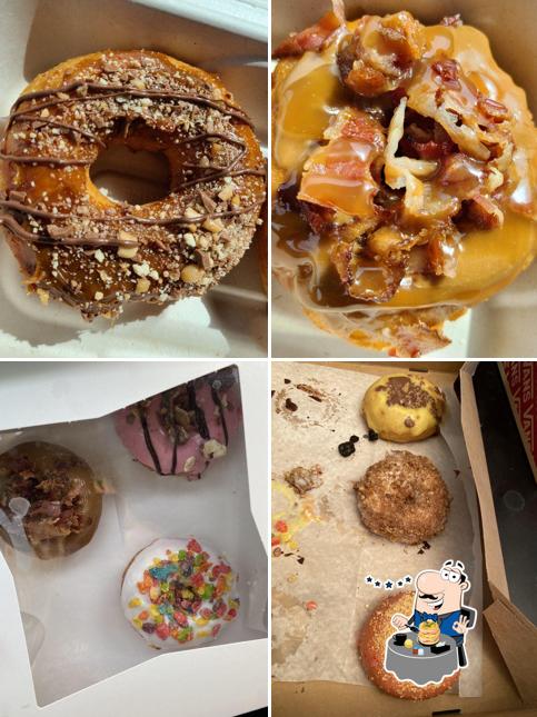 Platos en CrayNut-Donuts