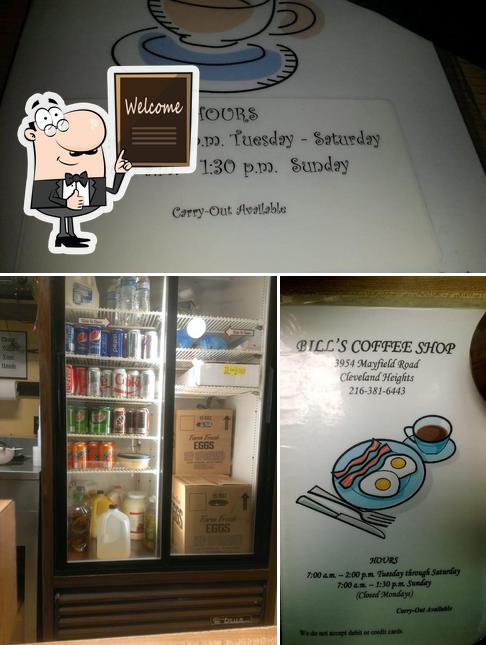 See this image of Bill's Coffee Shop