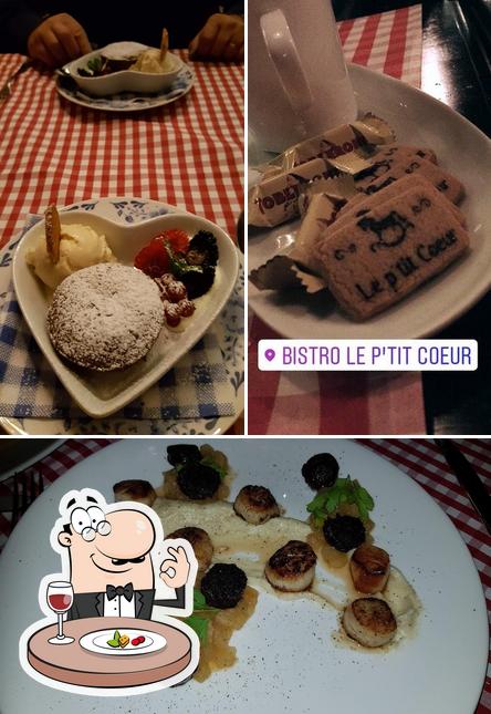 Еда в "Bistro Le petit Coeur BV"