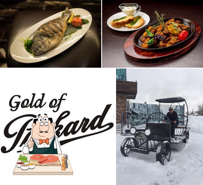 "Gold of Packard" предоставляет блюда для любителей морепродуктов