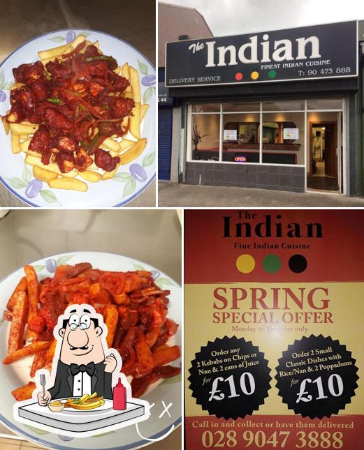 Try out fries at The Indian Takeaway