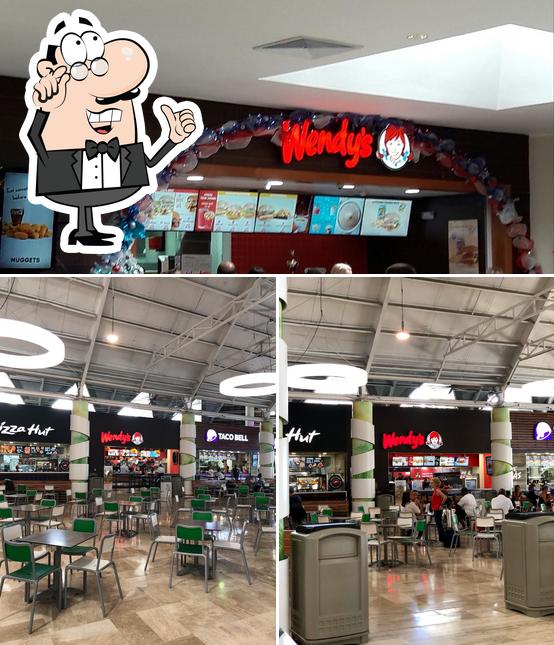 El interior de Wendy's
