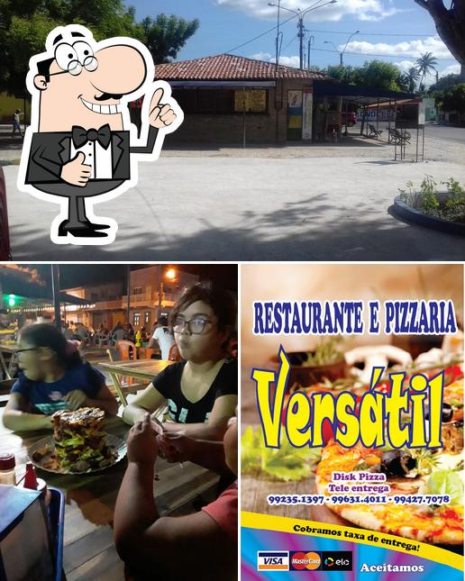 Here's a pic of Restaurante e pizzaria versátil