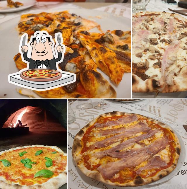 A Pizzeria Il Quadrifoglio, vous pouvez essayer des pizzas