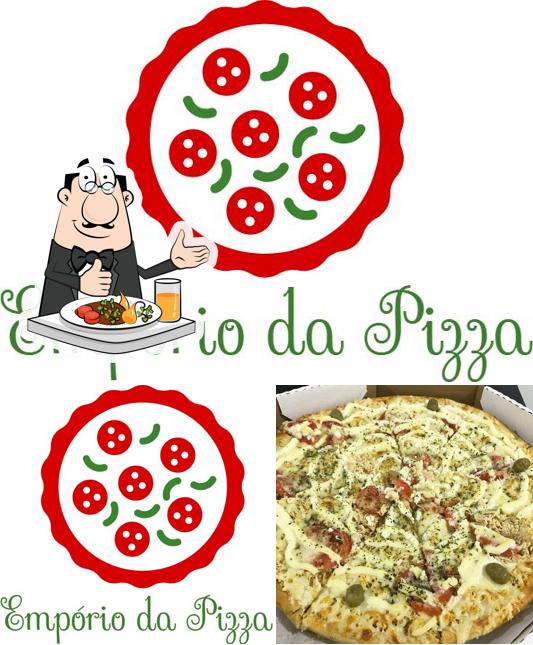 Comida em Pizzaria Patriota