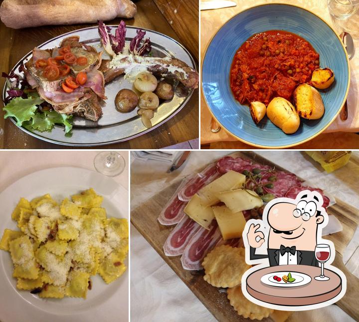 Cibo al Trattoria Brea