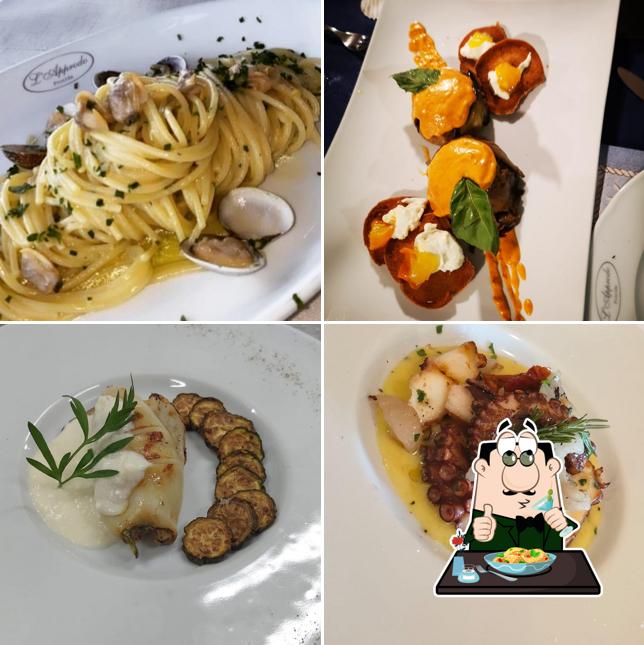 Platti al Ristorante L'Approdo