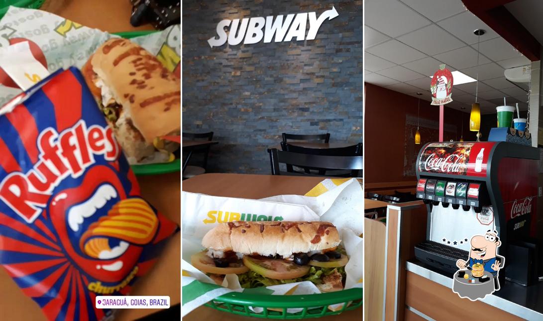 Comida em Subway