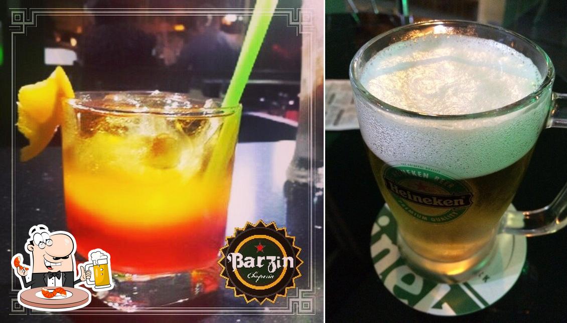 Barzin Choperia offerece uma opção de cervejas