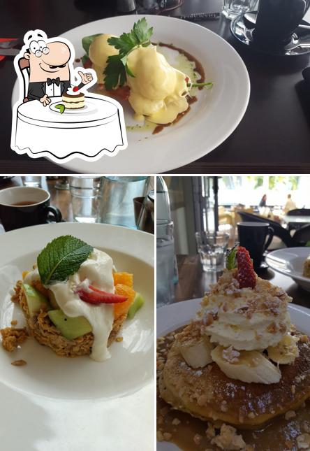 Cafe by The Beach serves a number of sweet dishes