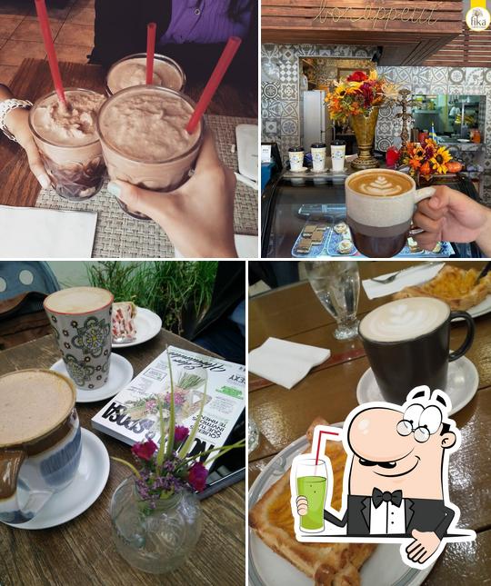 Disfrutra de tu bebida favorita en Fika Café & Crepas