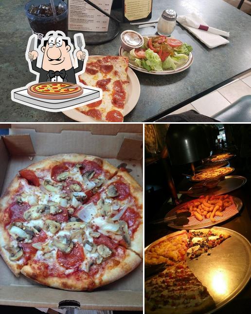 Order pizza at Dante's Pizzeria