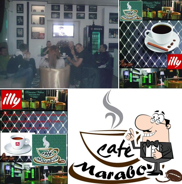 Here's an image of Marabou Cafe