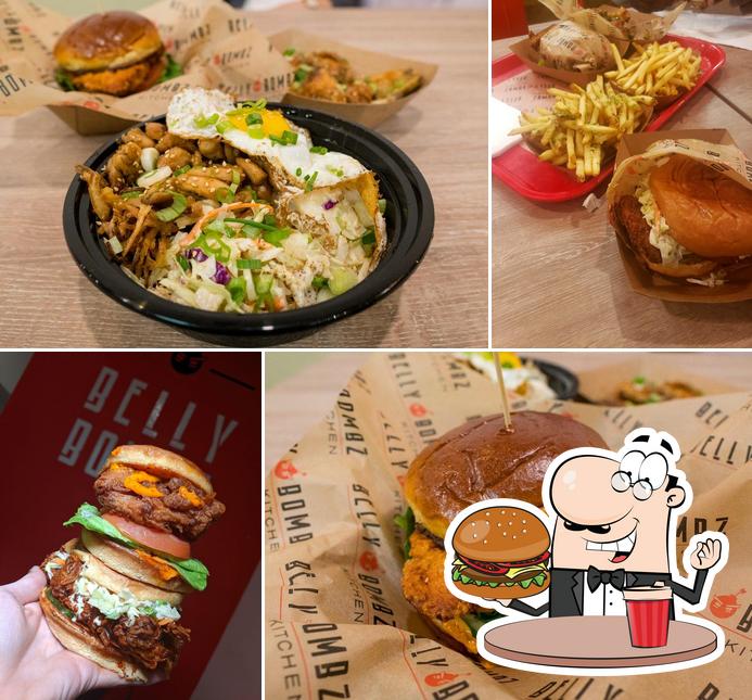 Order a burger at Belly Bombz Korean Inspired Chicken