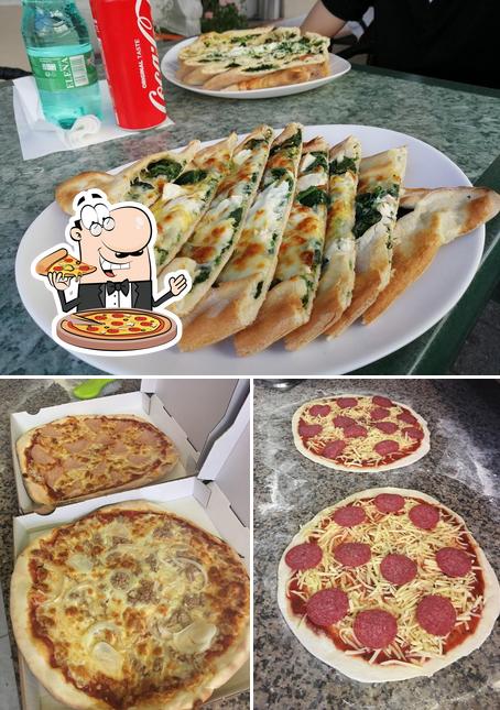 Choisissez des pizzas à Dö-la-pi