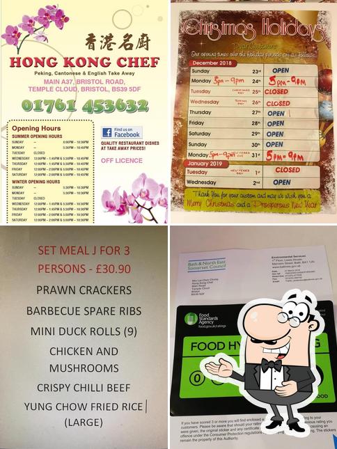 Here's a pic of Hong Kong Chef,Temple Cloud, Bristol, uk